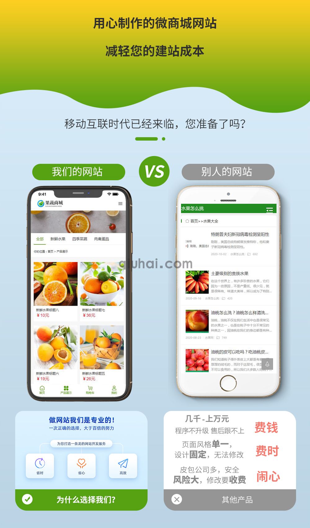 水果蔬菜鲜果商城网站模板(1)