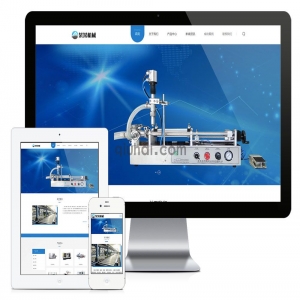 易优响应式自动化科技机械设备网站模板【编号8339】