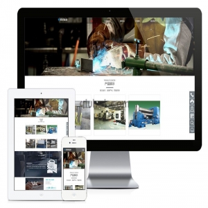 易优响应式钣金设备制造网站模板【编号6715】