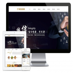 易优响应式金融理财服务管理网站模板【编号6777】演示