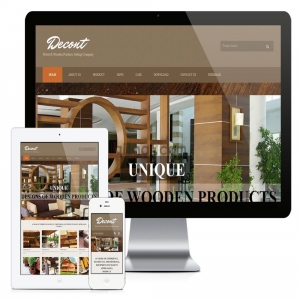 易优家装家具外贸响应式英文网站模板【编号798】