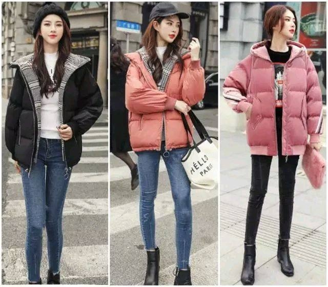 秋冬羽绒服穿搭示范，这个冬天美丽不"冻人(图7)