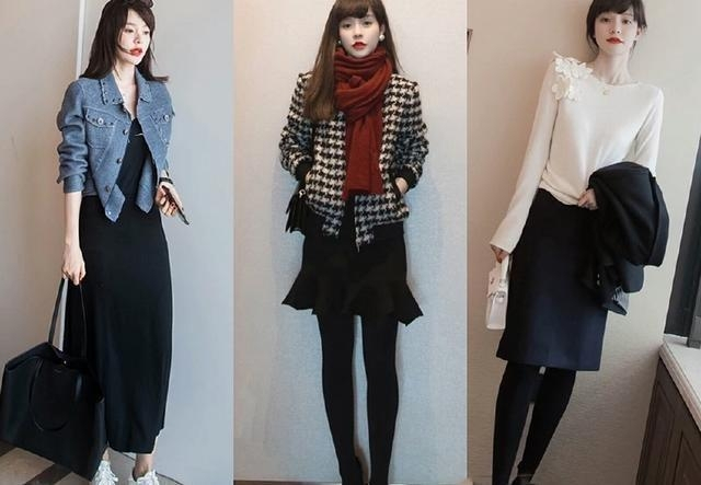 秋冬日常气质穿搭，大衣搭配针织裙，穿出最美的你(图6)