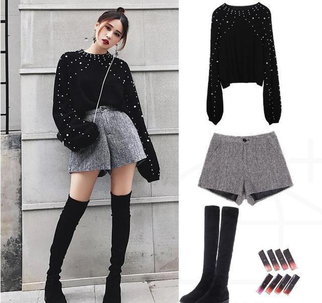 冬季小个子女生正确穿搭在这里，优雅显气质(图7)