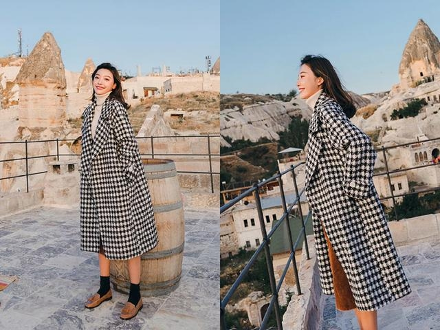 秋冬毛呢大衣 穿上就很美，简单又大方(图10)