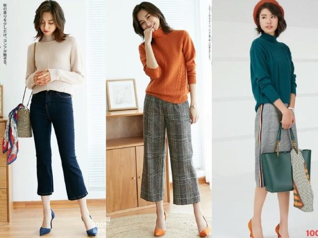 优雅知性的日系通勤风内搭穿法(图6)