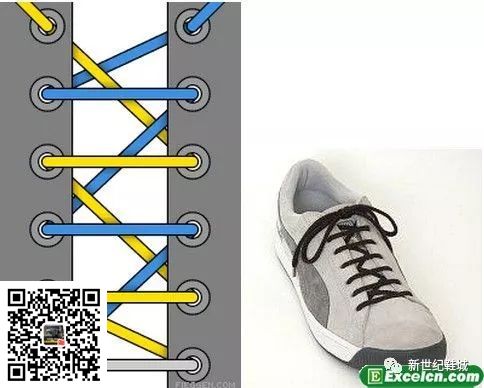 (图3) 鞋带的24种系法图解(图3)
