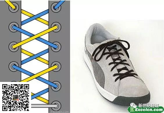 (图2) 鞋带的24种系法图解(图2)