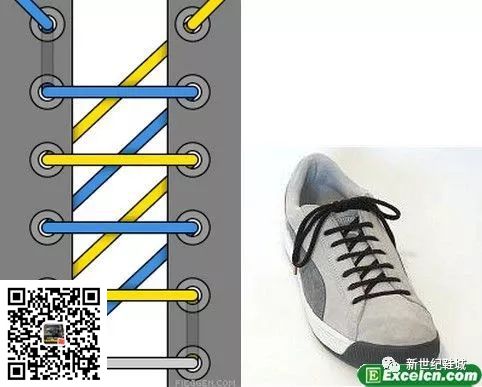 (图7) 鞋带的24种系法图解(图7)