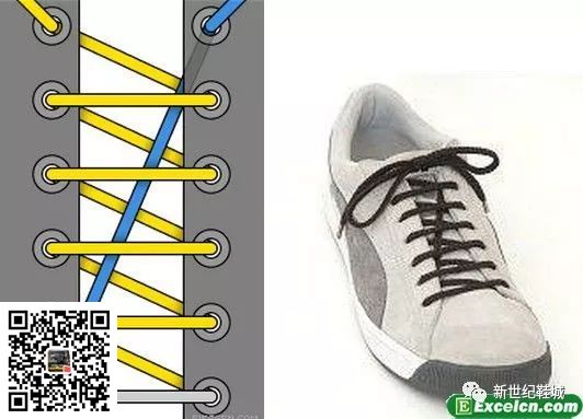 (图8) 鞋带的24种系法图解(图8)