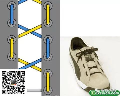 (图14) 鞋带的24种系法图解(图14)