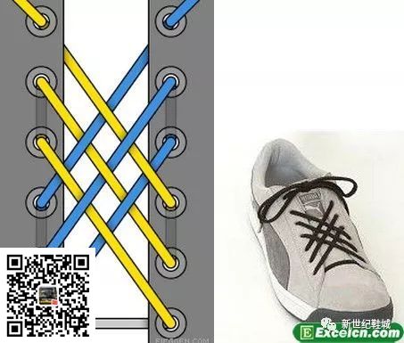 (图19) 鞋带的24种系法图解(图19)