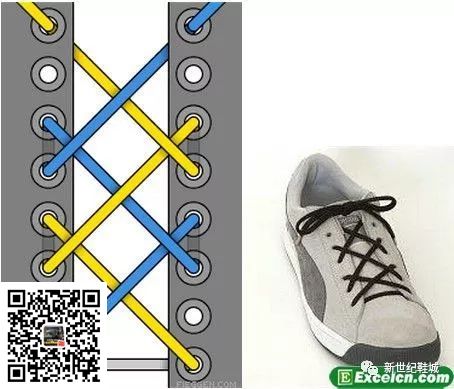 (图18) 鞋带的24种系法图解(图18)