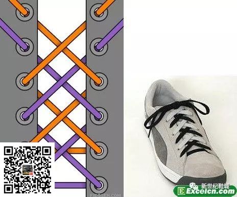 (图23) 鞋带的24种系法图解(图23)