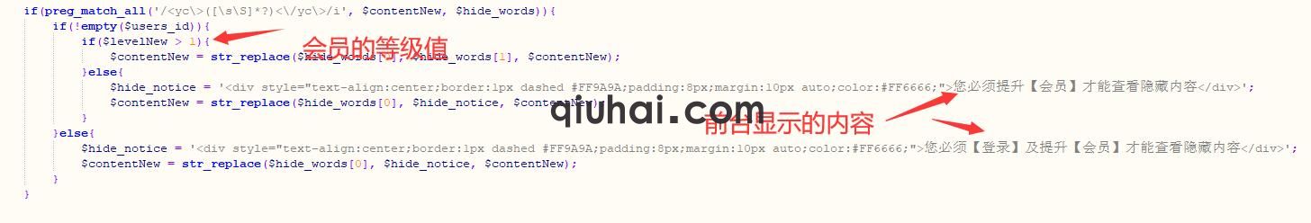 易优隐藏内容会员可见不支持纯静态插件【eyoucms工具】(图1)