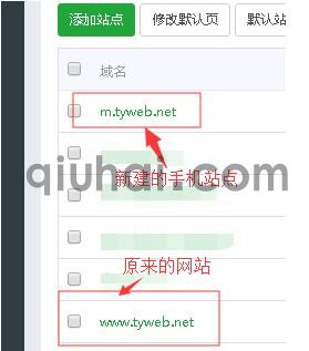 手机站域名的正确配置方式(图3)